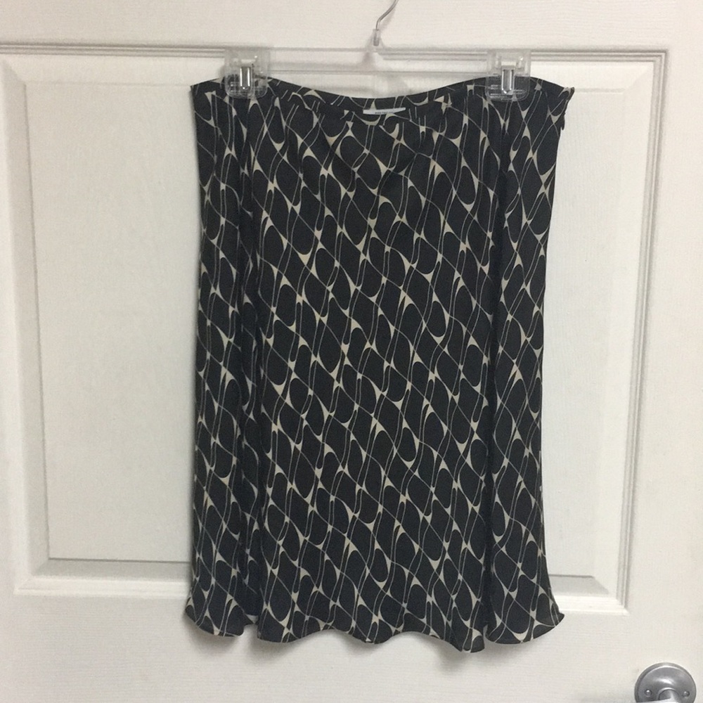 Ann Taylor Loft Black & Creme Skirt